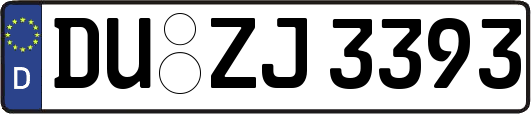 DU-ZJ3393
