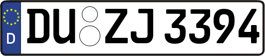 DU-ZJ3394
