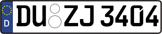 DU-ZJ3404