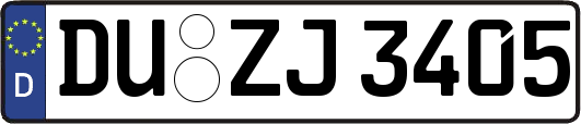 DU-ZJ3405