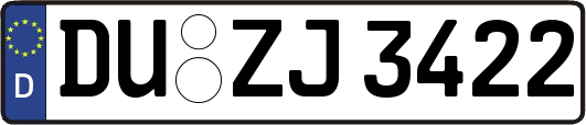 DU-ZJ3422