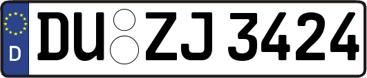 DU-ZJ3424