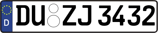 DU-ZJ3432