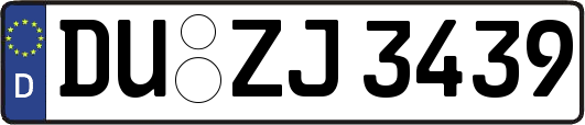DU-ZJ3439