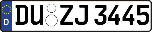 DU-ZJ3445