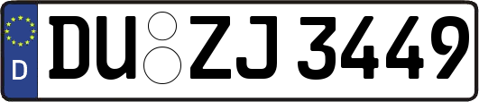DU-ZJ3449