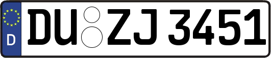 DU-ZJ3451