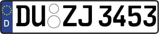 DU-ZJ3453