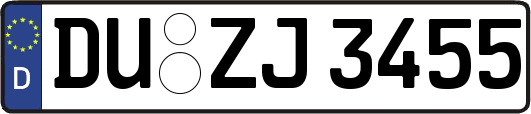 DU-ZJ3455