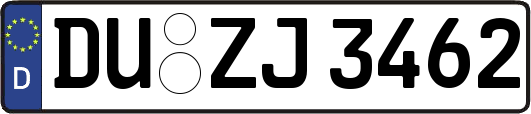 DU-ZJ3462
