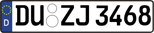 DU-ZJ3468