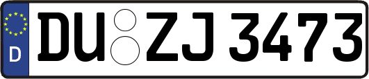 DU-ZJ3473