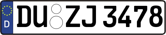 DU-ZJ3478