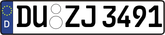DU-ZJ3491
