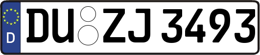 DU-ZJ3493