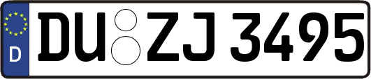DU-ZJ3495