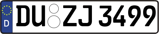 DU-ZJ3499