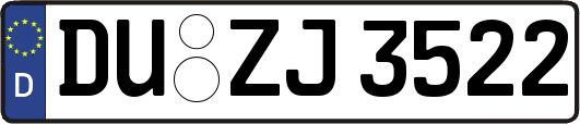DU-ZJ3522