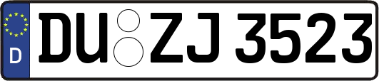 DU-ZJ3523