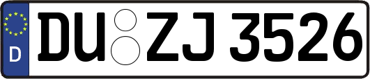 DU-ZJ3526