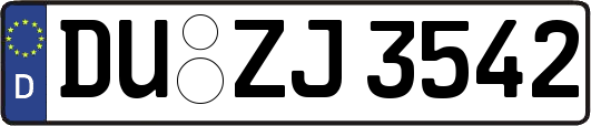 DU-ZJ3542