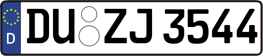 DU-ZJ3544
