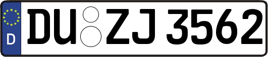 DU-ZJ3562