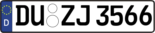 DU-ZJ3566