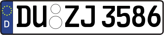 DU-ZJ3586