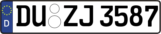DU-ZJ3587