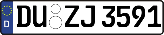 DU-ZJ3591