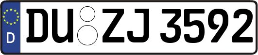 DU-ZJ3592