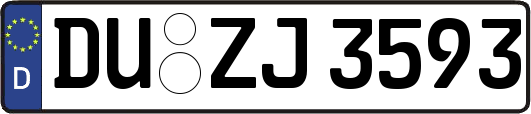 DU-ZJ3593