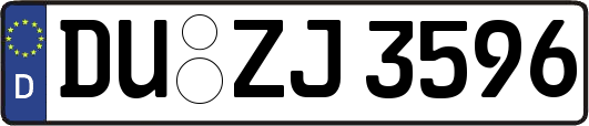 DU-ZJ3596