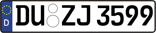 DU-ZJ3599