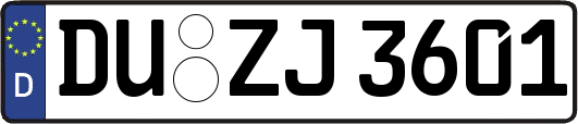 DU-ZJ3601