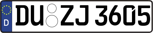 DU-ZJ3605