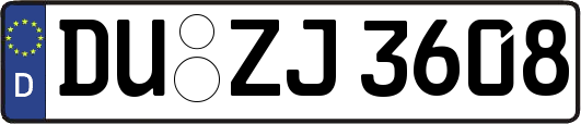 DU-ZJ3608