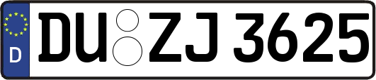 DU-ZJ3625