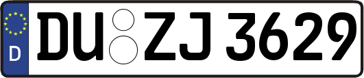 DU-ZJ3629