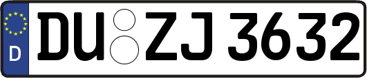 DU-ZJ3632