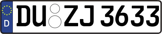 DU-ZJ3633