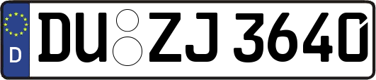 DU-ZJ3640