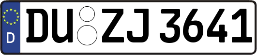 DU-ZJ3641