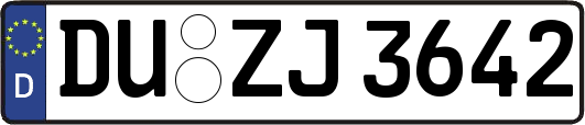 DU-ZJ3642