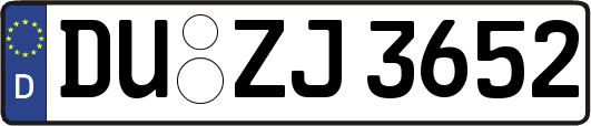 DU-ZJ3652