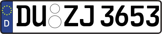 DU-ZJ3653