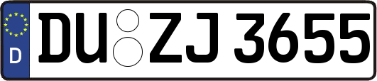 DU-ZJ3655