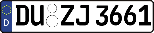 DU-ZJ3661