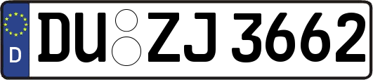DU-ZJ3662